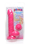 LOLLICOCK 7" WITH BALLS SILICONE - CHERRY****