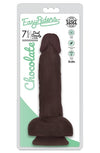 Easy Riders 7" Slim Bioskin Dong With Balls Chocolate-CN18091411