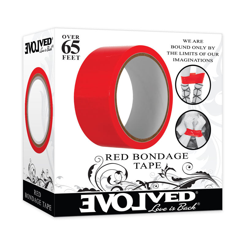 Evolved Red Bondage Tape - 20 metre length-EN-BD-8300-2