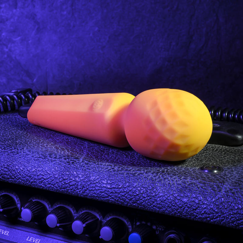 Evolved SUNSHINE - Yellow 17 cm USB Rechargeable Massage Wand-EN-RS-1324-2