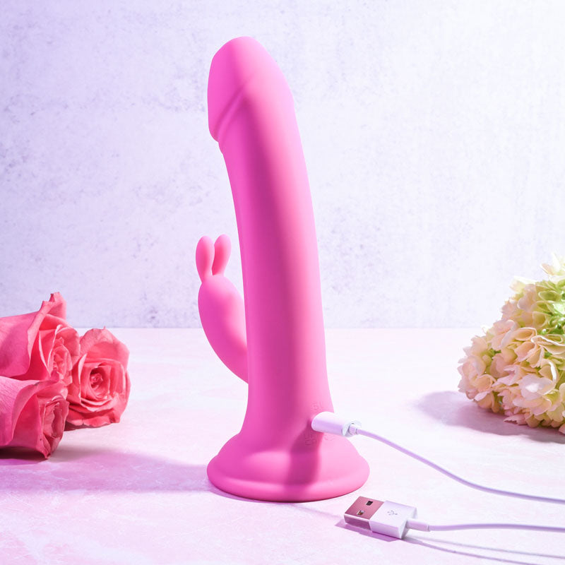 Evolved SOMEBUNNY TO LOVE - Pink 19.7 cm USB Rechargeable Rabbit Vibrator-EN-RS-1690-2