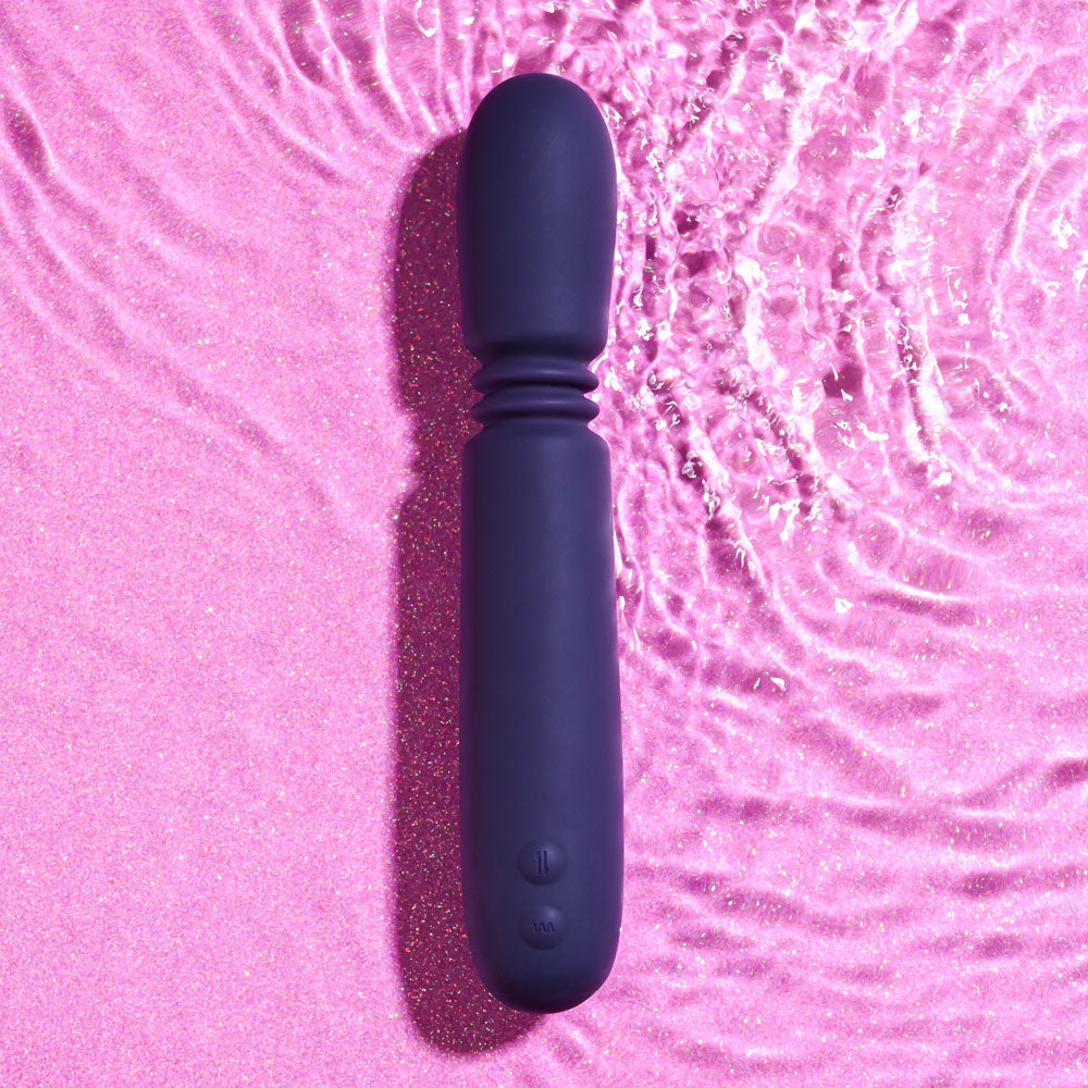 Evolved HANDY THRUSTER - Purple 20.3 cm USB Rechargeable Thrusting Vibrator-EN-RS-3069-2