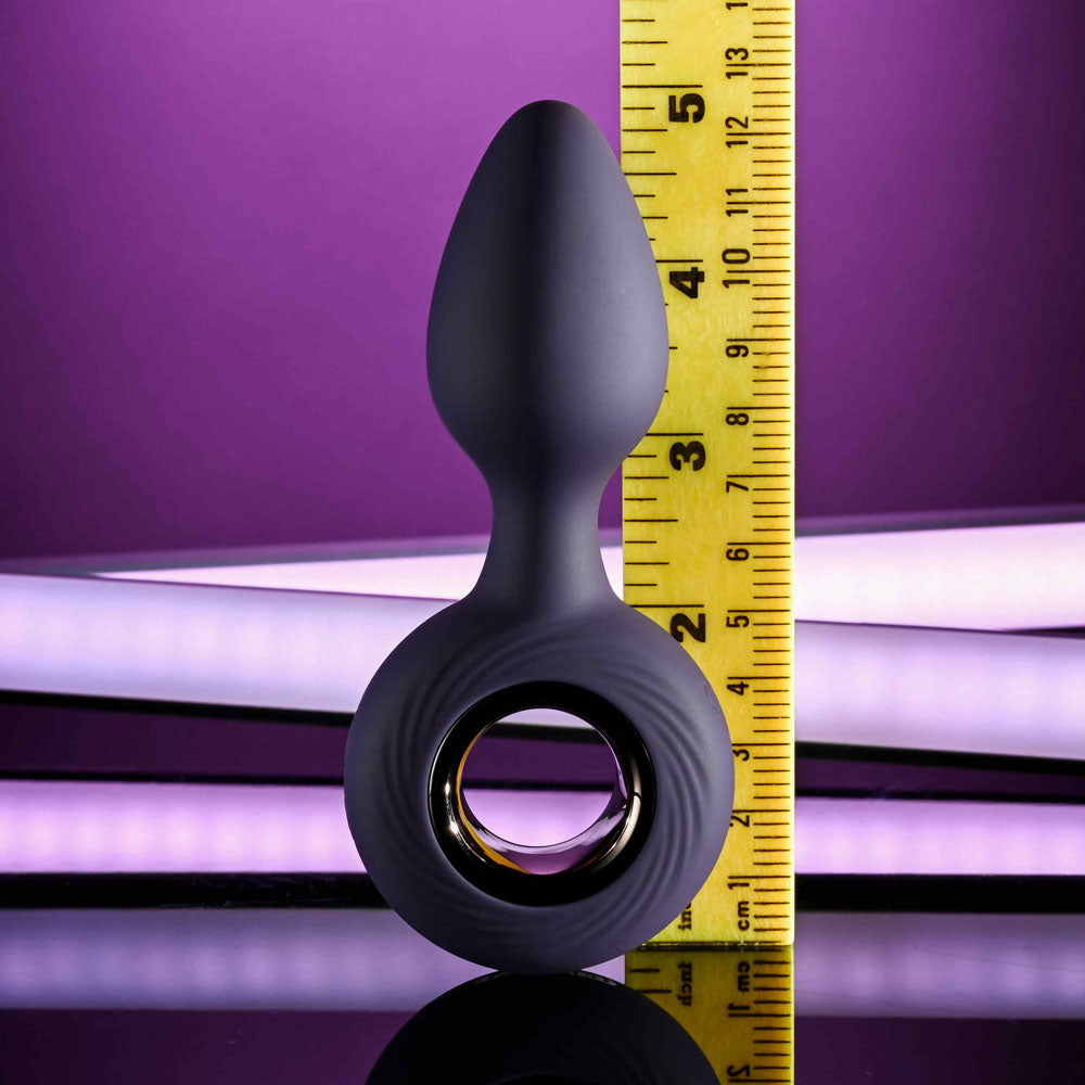 Evolved MY PRECIOUS - Blue 12.7 cm USB Rechargeable Vibrating Butt Plug-EN-RS-4813-2