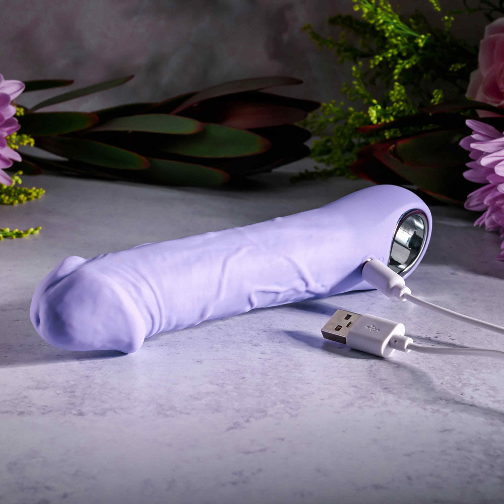 Evolved PURPLE FANTASY - Purple 18.4 cm USB Rechargeable Vibrator-EN-RS-4851-2