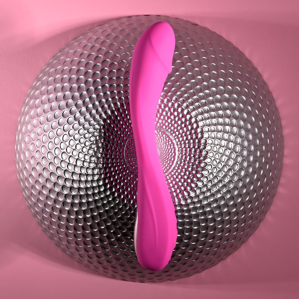 Evolved SUGAR RUSH - Pink 21.6 cm USB Rechargeable Vibrator-EN-RS-4875-2