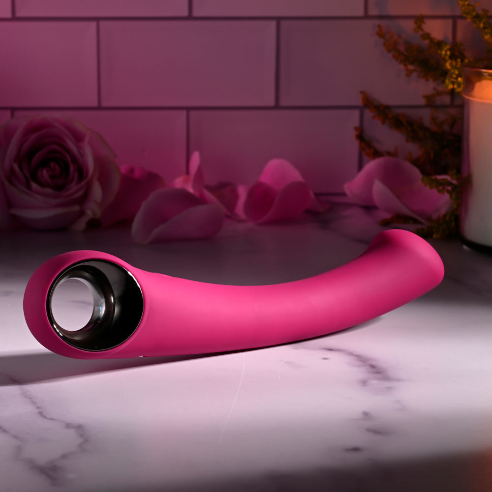 Evolved PLEASURE CURVE - Pink 19 cm USB Rechargeable Vibrator-EN-RS-4905-2