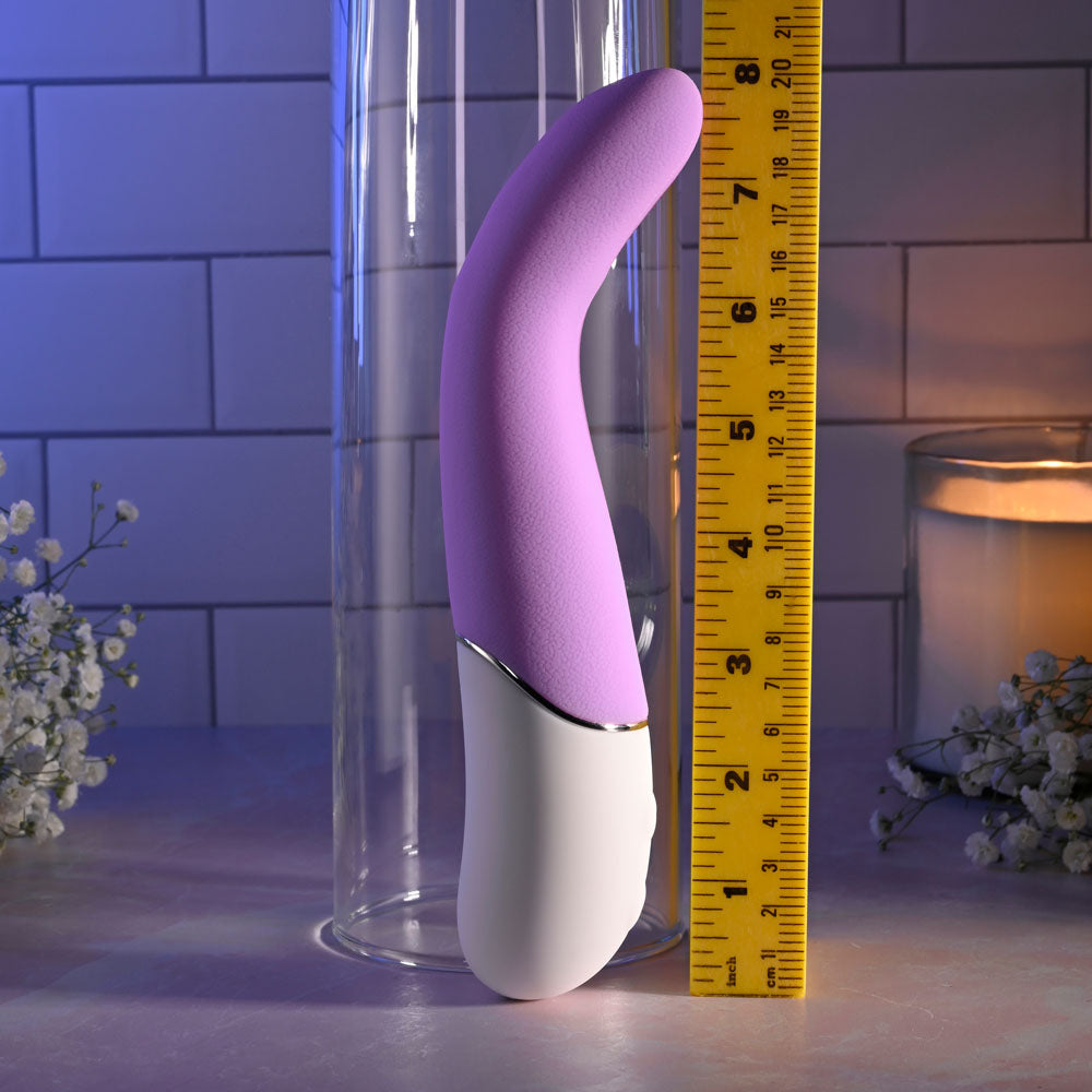 Evolved SLIP OF THE TONGUE - Purple 21.1 cm USB Rechargeable Flicking Tongue Vibrator