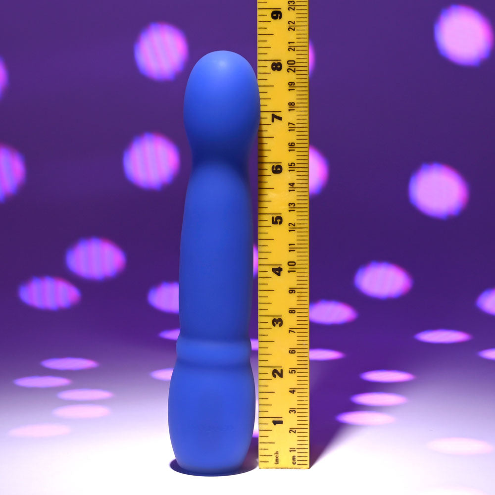 Evolved DISCO DIVA - Blue 20.9 cm USB Rechargeable Light Up Vibrator-EN-RS-6169-2