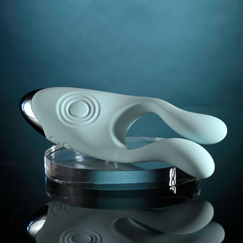 Evolved COUPLES THERAPY - Teal USB Rechargeable Couples Stimulator-EN-RS-6213-2