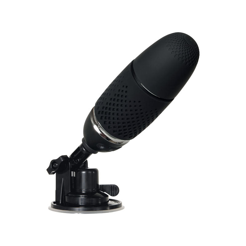 Evolved Thrust & Go - Black 15 cm USB Rechargeable Thrusting Vibrator with Interchangable Shafts-EN-RS-6320-2