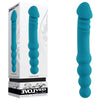 Evolved FLIP FLOP - Blue 23.1 cm USB Rechargeable Dual Ended Vibrator-EN-RS-6336-2