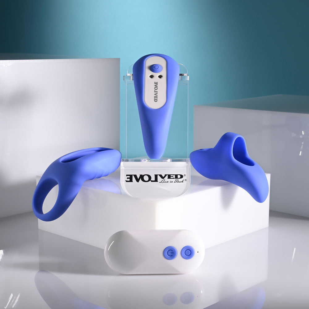 Evolved TAKE YOUR PICK - Rechargeable Bullet with 3 Interchargeable Sleeves - EN-RS-6954-2