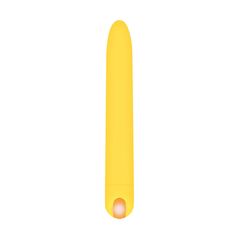 Evolved Sunny Sensations - Yellow 18.6 cm USB Rechargeable Vibrator-EN-RS-7273-2