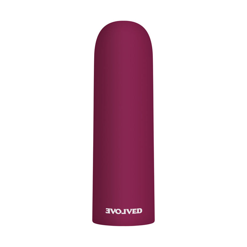 Evolved Mighty Thick - Burgundy Red 9 cm USB Rechargeable Bullet-EN-RS-7624-2