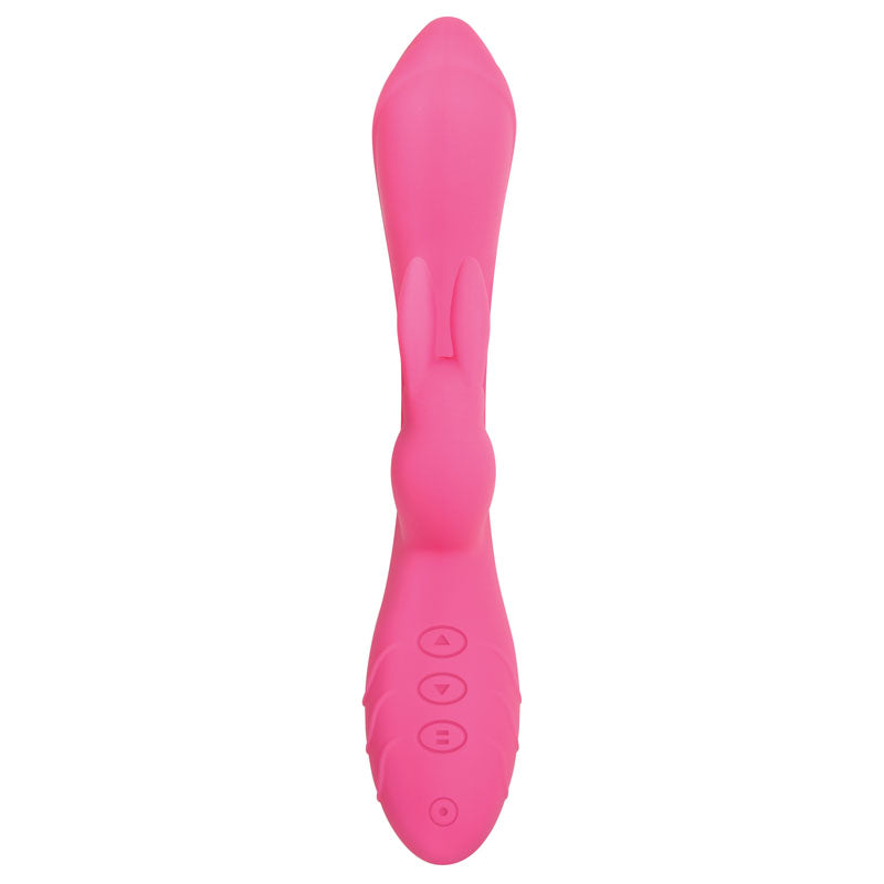 Evolved Bunny Kisses - Pink 20 cm USB Rechargeable Rabbit Vibrator-EN-RS-7662-2