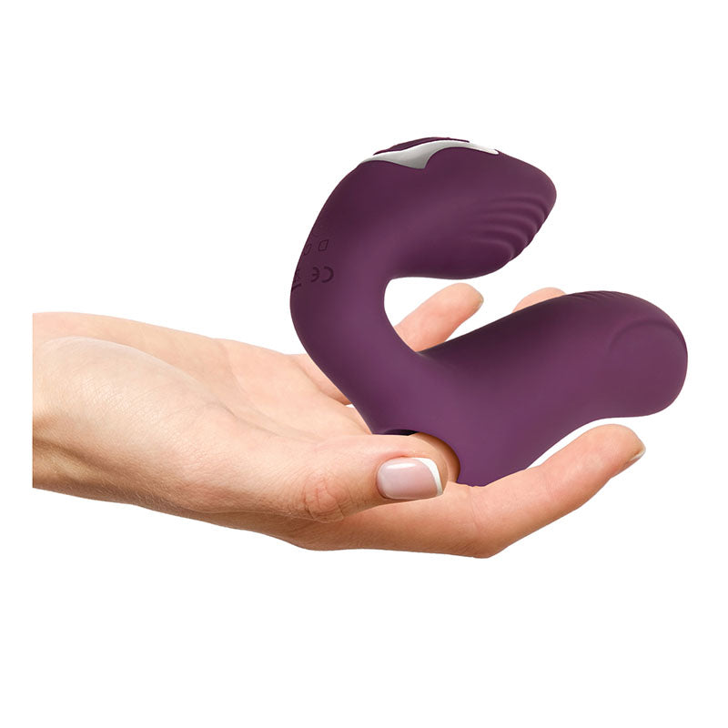 Evolved Helping Hand - Purple USB Rechargeable Dual Finger Stimulator-EN-RS-7747-2