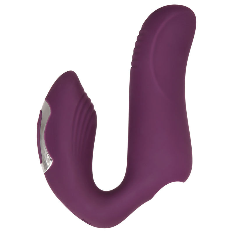 Evolved Helping Hand - Purple USB Rechargeable Dual Finger Stimulator-EN-RS-7747-2