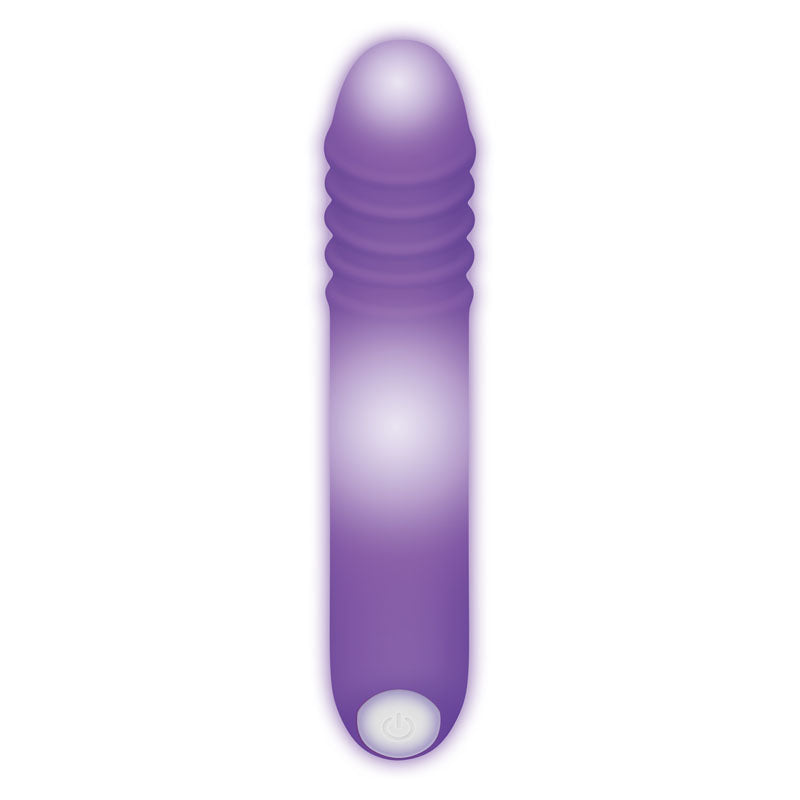 Evolved The G-Rave - Purple 15.1 cm USB Rechargeable Vibrator-EN-RS-8430-2