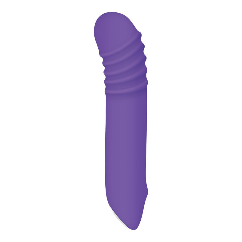 Evolved The G-Rave - Purple 15.1 cm USB Rechargeable Vibrator-EN-RS-8430-2