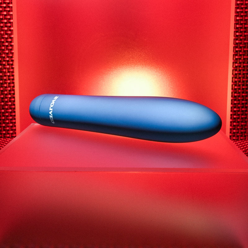 Evolved STRAIGHT FORWARD - Blue 16.5 cm USB Rechargeable Vibrator-EN-RS-9253-2