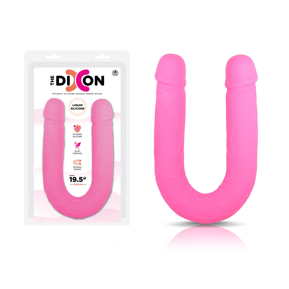 The Dixon - Pink - Pink 50 cm Silicone Double Dong-F06Q022A00-027