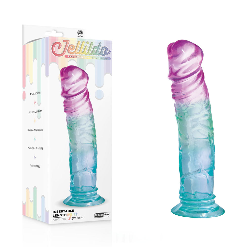 Jellido 18cm Dildo - Clear Coloured 18 cm Dildo-F06R003B00-000