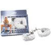 Love Cuffs - White Fluffy Hand Cuffs-F2N108P/W-000