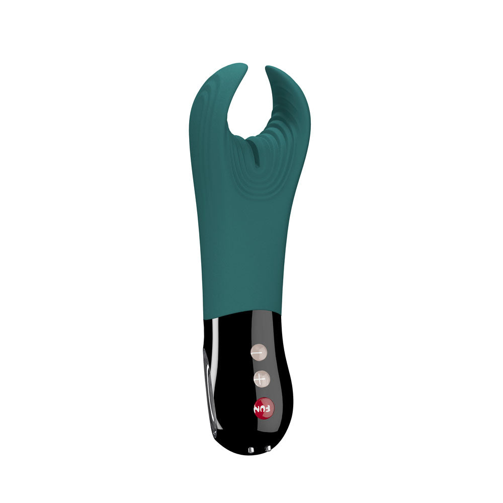 Fun Factory MANTA deep sea blue-black - Deep Sea Blue 18 cm USB Rechargeable Mens & Couples Vibrator-FF000873PT01