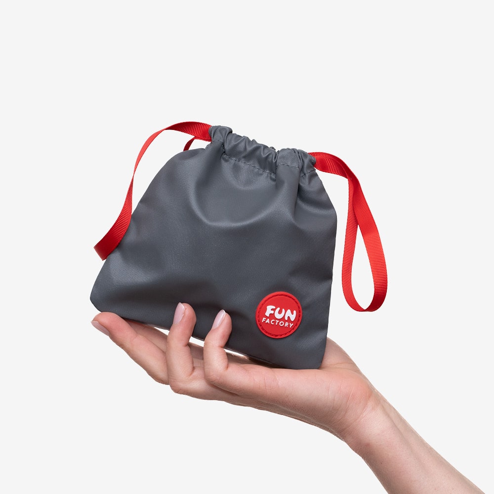 Fun Factory TOYBAG S grey - Grey Discreet Storage Bag - Small-FF000894GY01