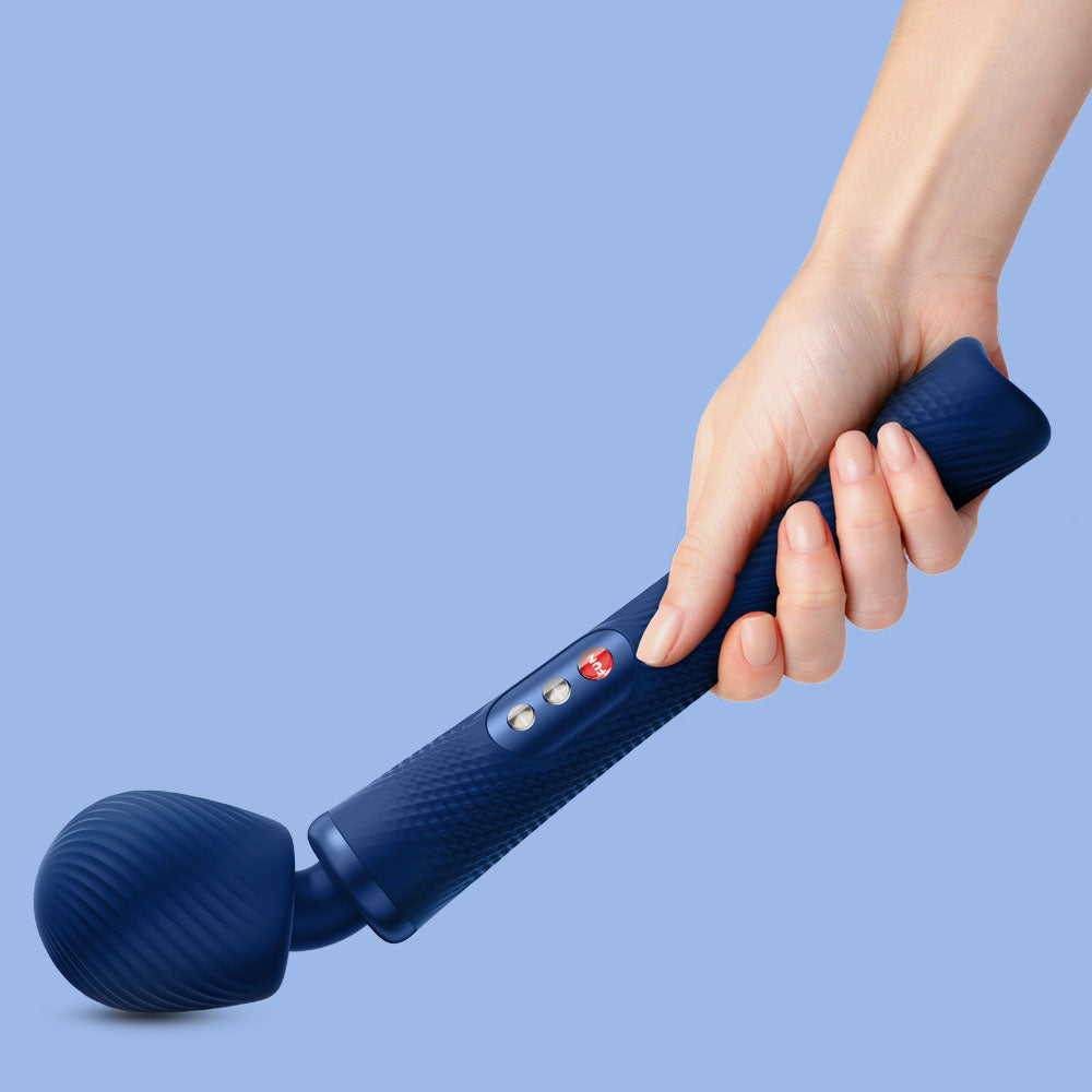 Fun Factory VIM midnight blue - Midnight Blue 31.3 cm USB Rechargeable Massager Wand-FF000897DU01