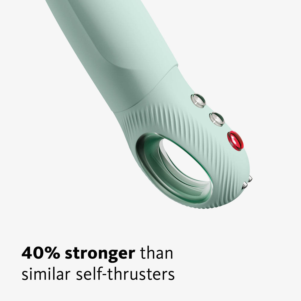 Fun Factory STRONIC G FORTE sage green - Mint Green 19 cm USB Rechargeable Thruster-FF000902LG01