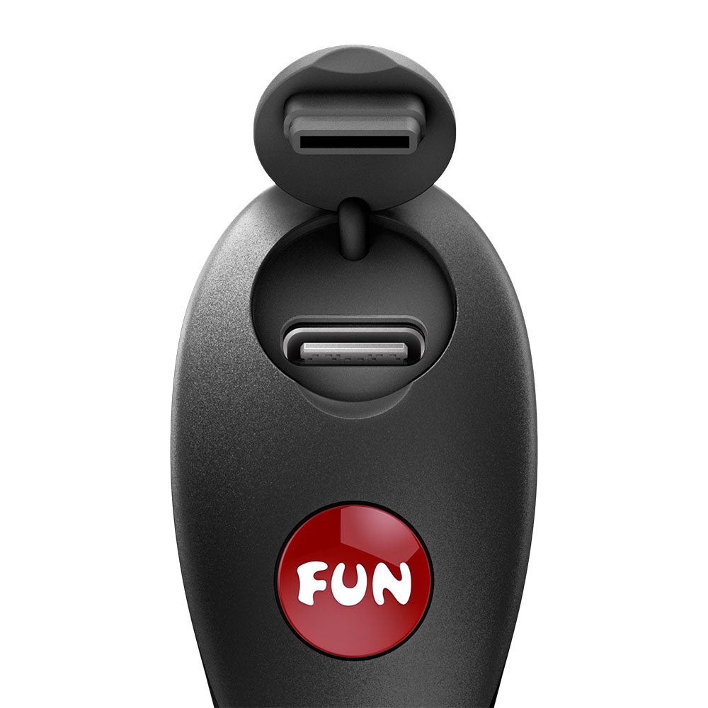 Fun Factory BE-ONE Black - Black USB-C Rechargeable Finger Stimulator - FF000948BK01