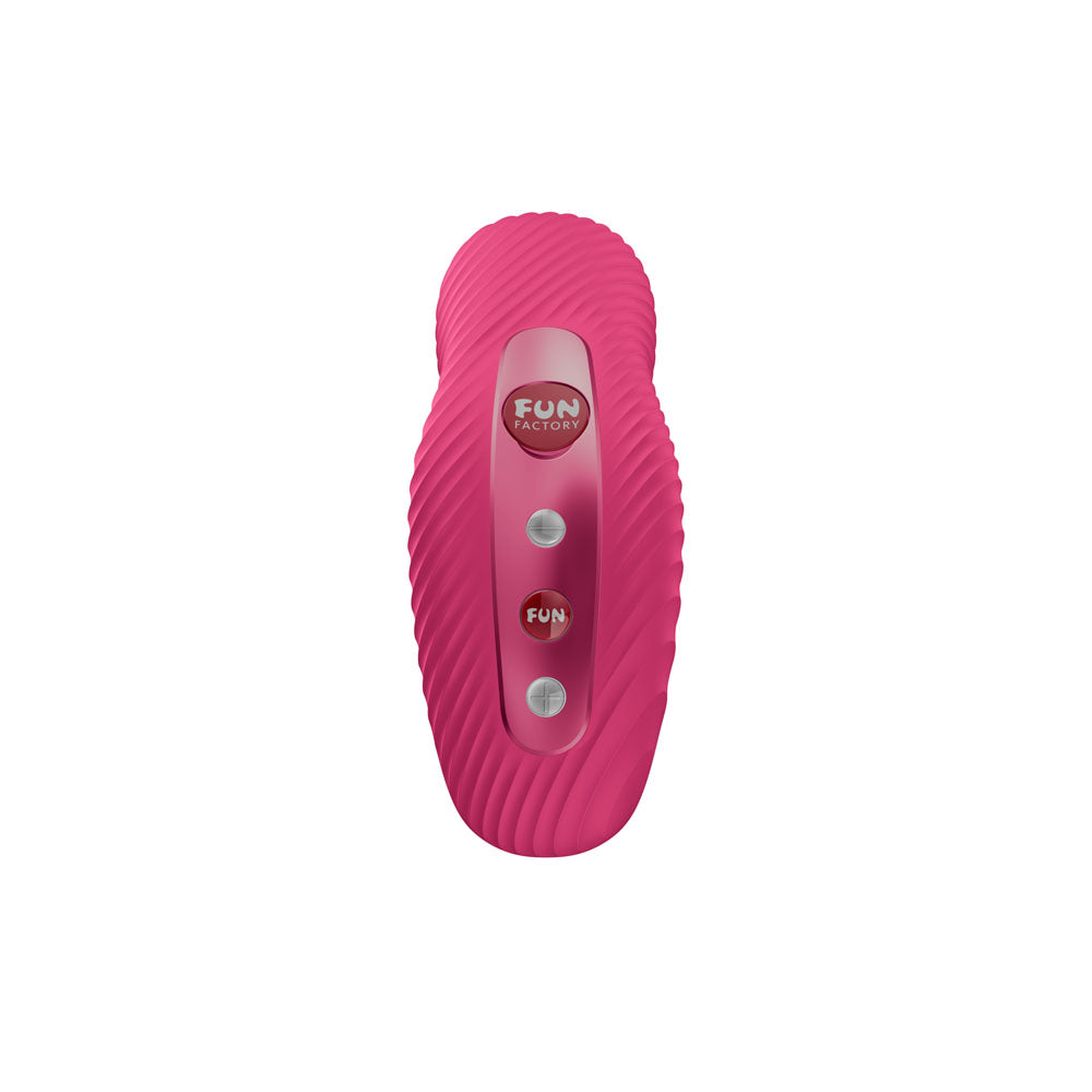 Fun Factory LAYA III Raspberry - Raspberry USB-C Rechargeable Stimulator-FF000971RB01