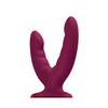Fun Factory RYDE Wine Red - Wine Red Grinding Dildo-FF000983WR01