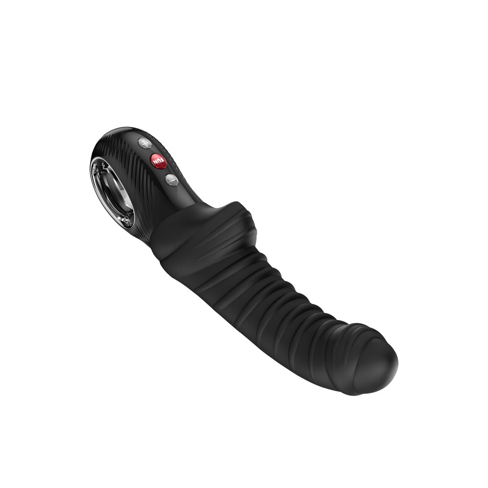 Fun Factory TIGER Black - Black 22.4 cm USB-C Rechargeable Vibrator - FF000998BK01