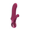 Fun Factory BI STRONIC CURVE Wine Red - Wine Red USB-C Rechargeable Thrusting Vibrator - FF001020WR01