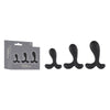 Intense Emotions - Black Butt Plugs - Set of 3 Sizes-FKR016A000-010