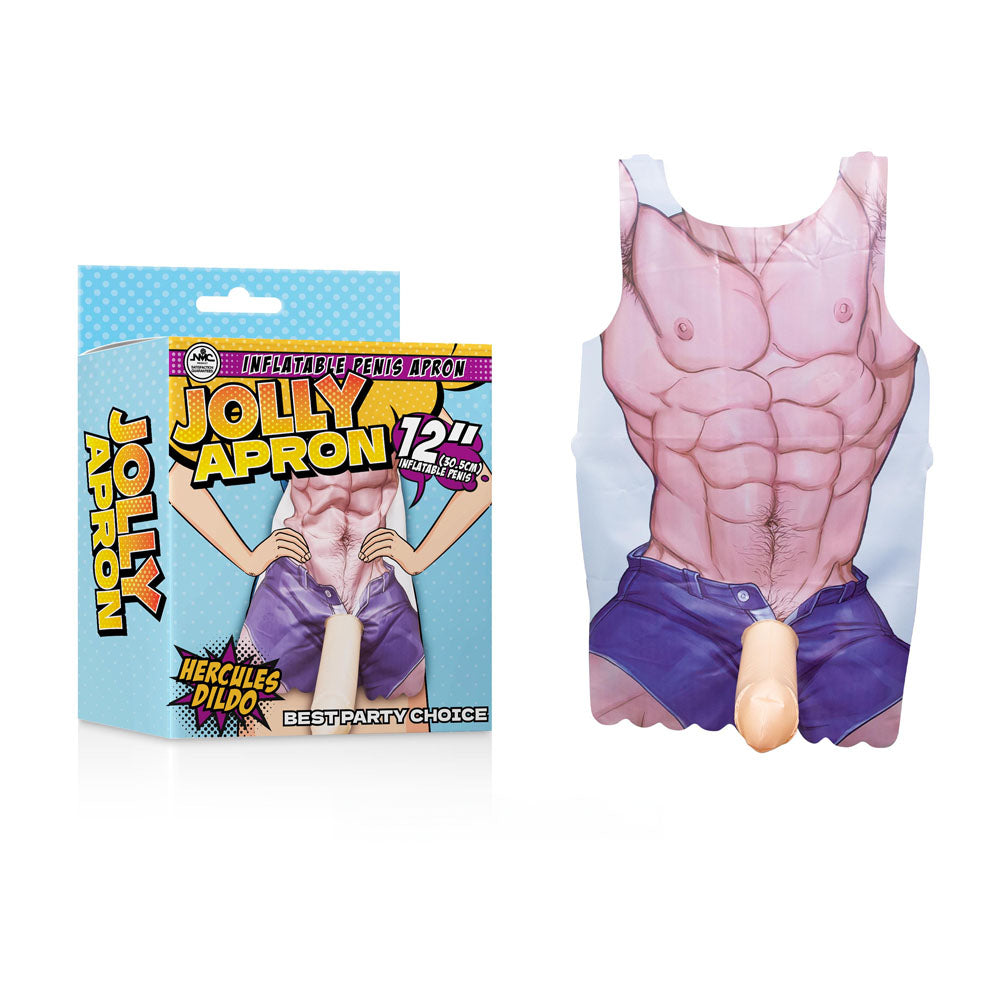 Jolly Apron - Hercules Dildo - Novelty Big Dildo Apron-FNQ006A000-001