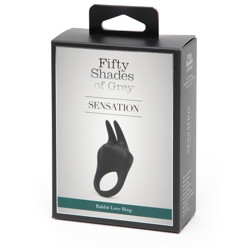 Fifty Shades of Grey Sensation Rechargeable Vibrating Rabbit Love Ring...-FS-82943