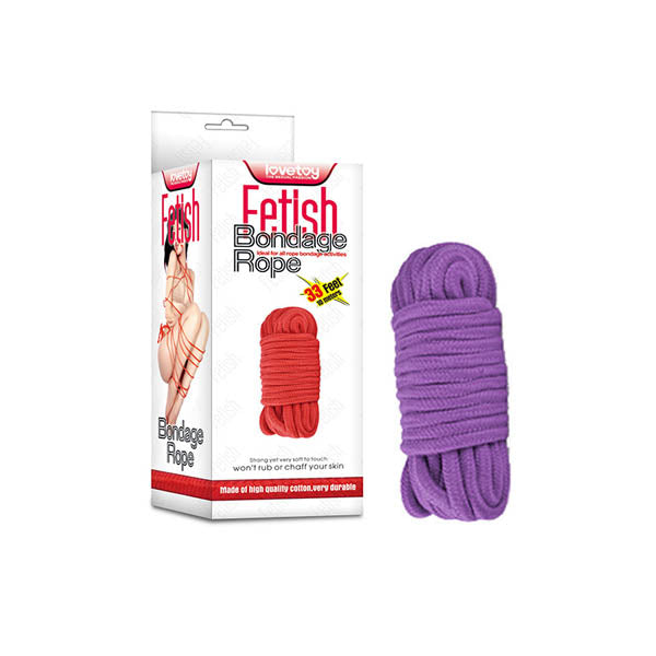 Fetish Bondage Rope - Purple - 10 m Length-FT-001A-03PUR