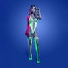 GLOW Paradigm Bodystocking - OS - Glow In Dark Green - One Size-GL2552-OS-B