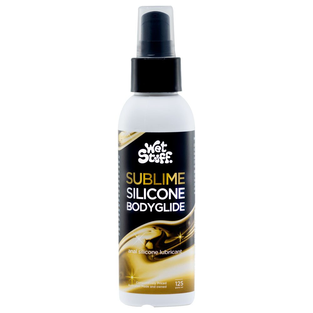 Wet Stuff Sublime - 125g Pump Top - Anal Silicone Lubricant - 125 gram Pump Bottle-GW40945