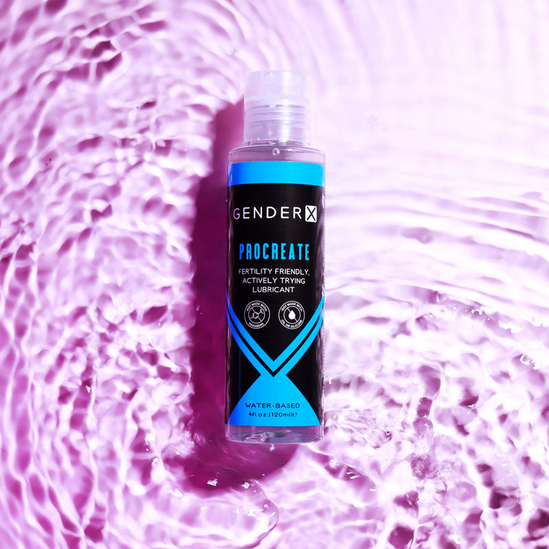 Gender X PROCREATE - 120 ml - Fertility Friendly Water Based Lubricant - 120 ml-GX-LQ-1973-2