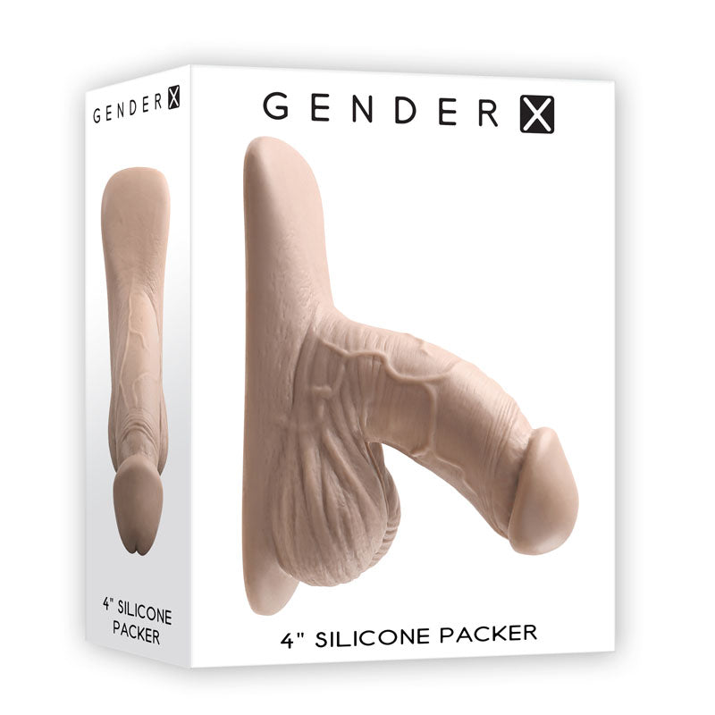 Gender X 4 SILICONE PACKER LIGHT - Flesh 10 cm Packer-GX-PK-0969-2