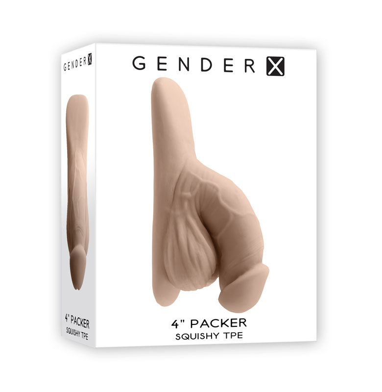 Gender X 4 PACKER - Light - Flesh 10 cm Packer-GX-PK-2536-2