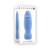 Gender X LIL BUDDY - Light Blue 10.1 cm USB Rechargeable Mini Vibrator-GX-RS-3144-2