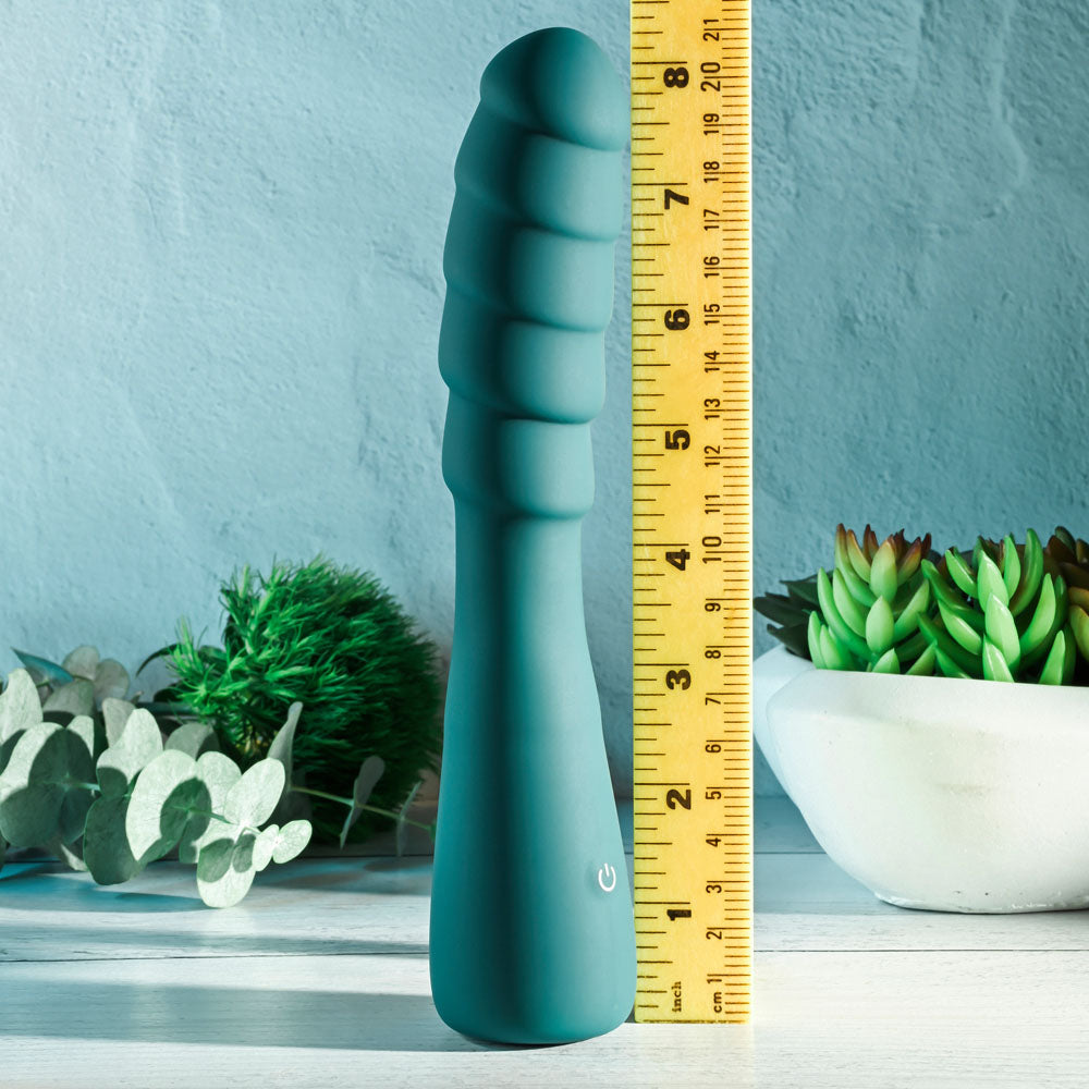 Gender X SCORPION - Green 21.2 cm USB Rechargeable Vibrator-GX-RS-3793-2