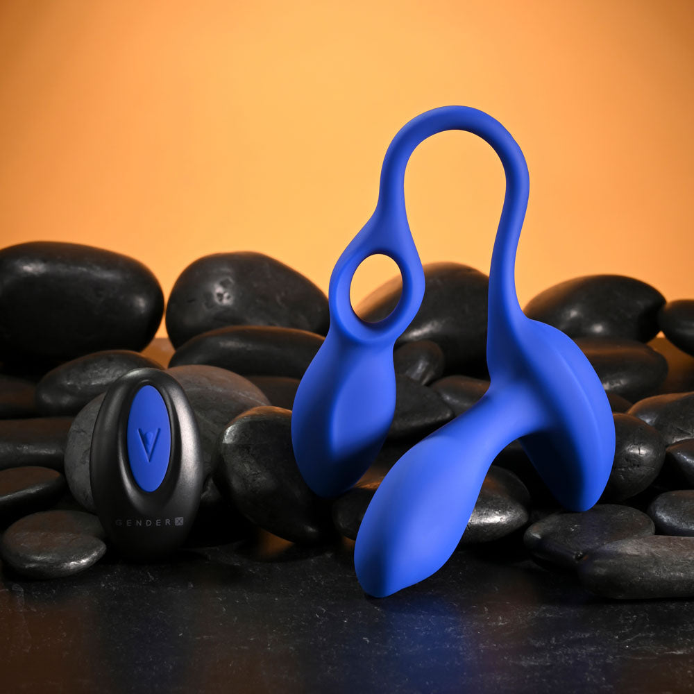 Gender X BACK FOR MORE - Dual USB Rechargeable Dual Stimulator with Wireless Remote - GX-RS-6558-2