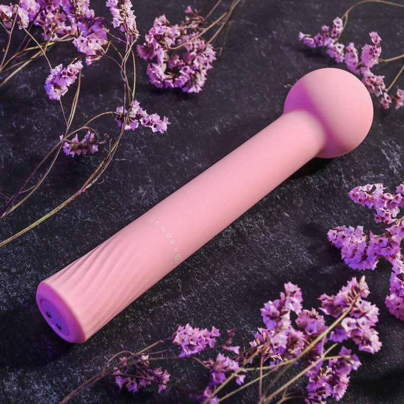 Gender X FLEXI WAND - Pink 16.6 cm USB Rechargeable Vibrator-GX-RS-8904-2