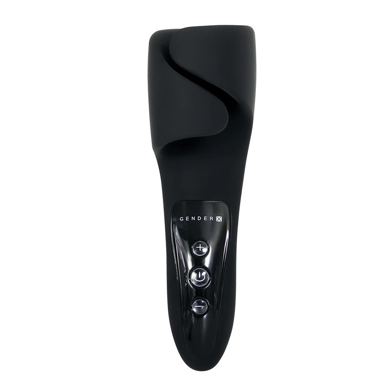 Gender X THE EMBRACE - Black USB Rechargeable Male Vibrator-GX-RS-8928-2